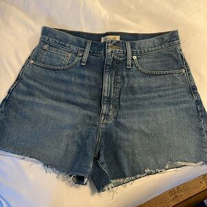 Madewell Mom Jean Short Sz 30